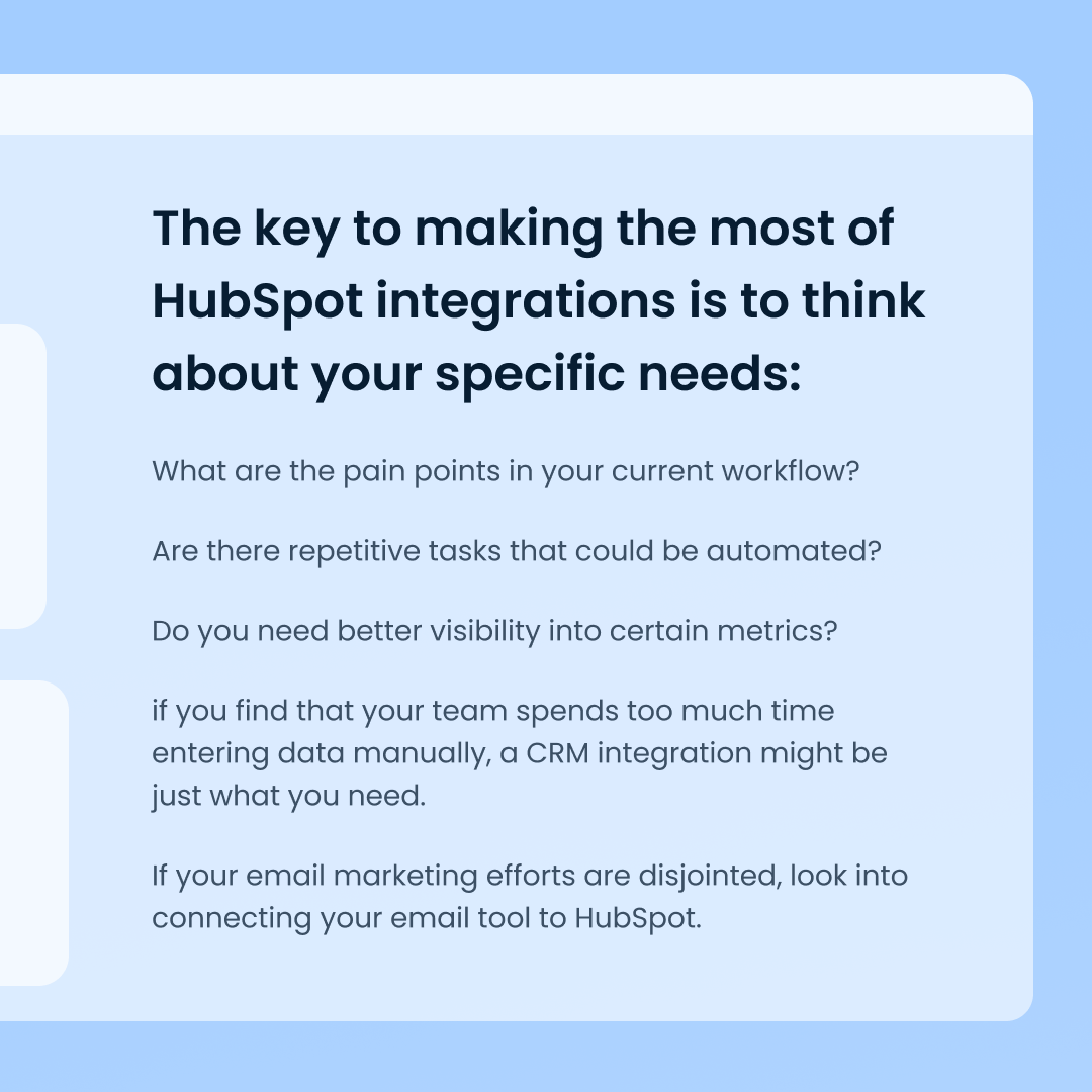 Making the most of HubSpot integrations