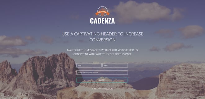 Cadenza HubSpot Template