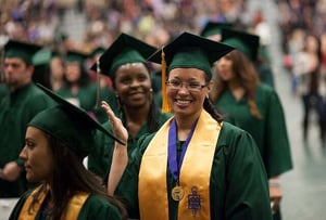 Graduates and alums are great voices for marketing your school to undergraduates.