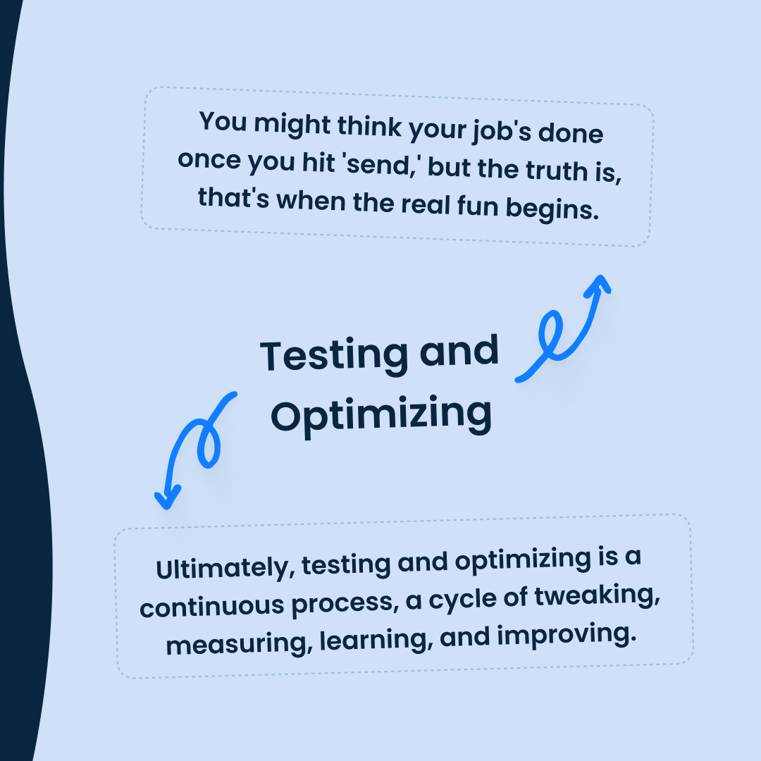 As a b2b email marketer, you should continuously test and refine your emails.
